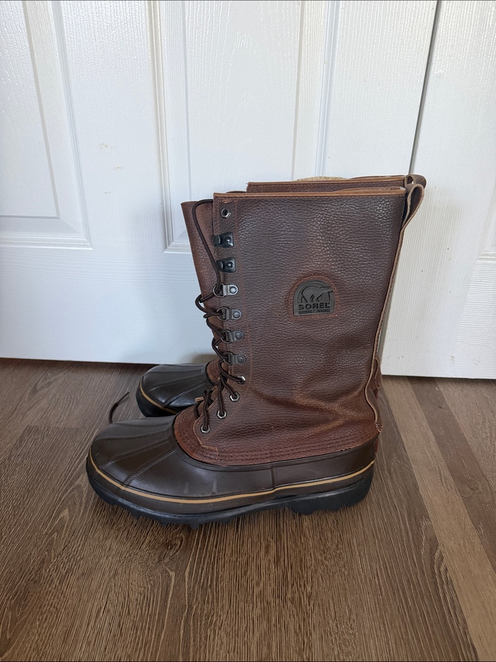 Sorel maverick pac boots Men’s wool liner water proof